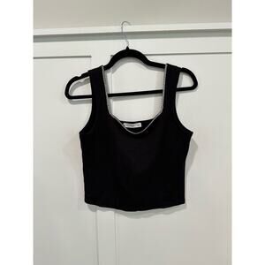 MNG by Mango Rhinestone Tank